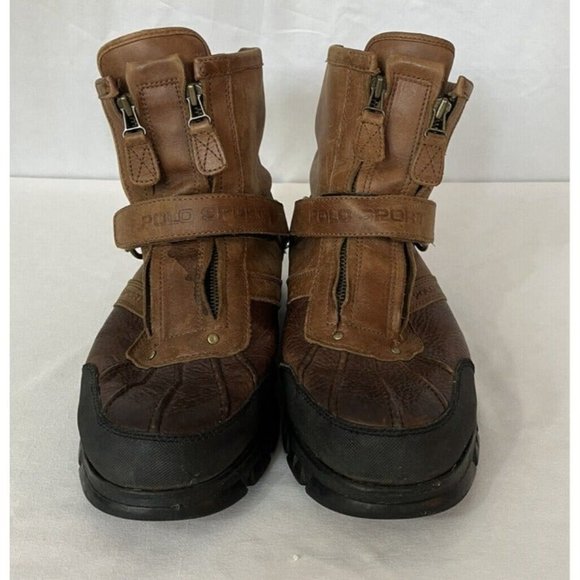 Polo Ralph Lauren Sport Conquest Boots Men\'s Size 11D Dual Zip Boots Polo Sport main image 11